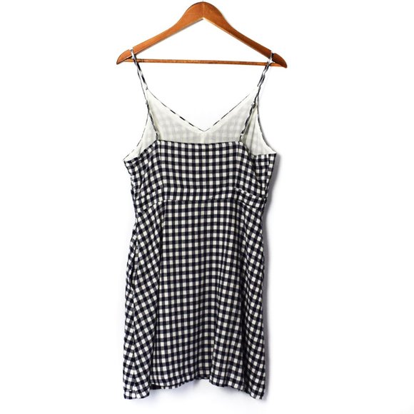 Altar'd State Elias Gingham Plaid Dress w/ Pockets - Picture 3 of 15